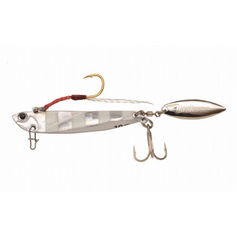 Jackson Seabass Lure Tobisugi Daniel Blade 7g ZBG Zebra Glow