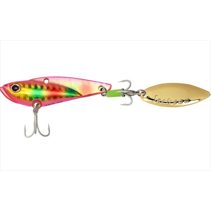 Jackson Seabass Lure Teppan Blade 28g GRB Gold Rainbow