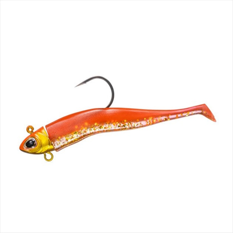 Daiwa Worm Morethan SeaBass Rodem mini 7g Orange Gold