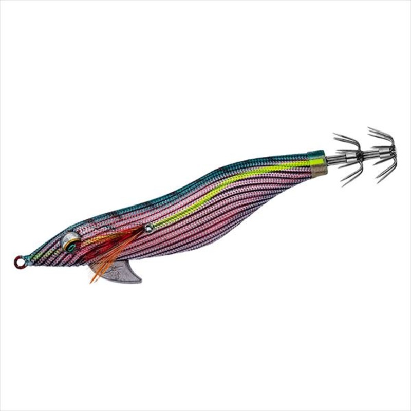 Daiwa Egi Emeraldas Fall LC RV #2.0 Red - Striped Army Green Cedar