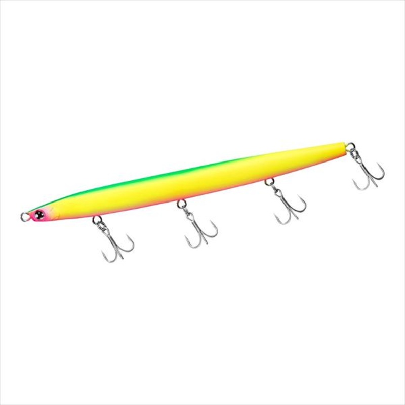 Daiwa Seabass Lure Morethan Switch Hitter Slim 120S Matte Lime Chart Pinkberry