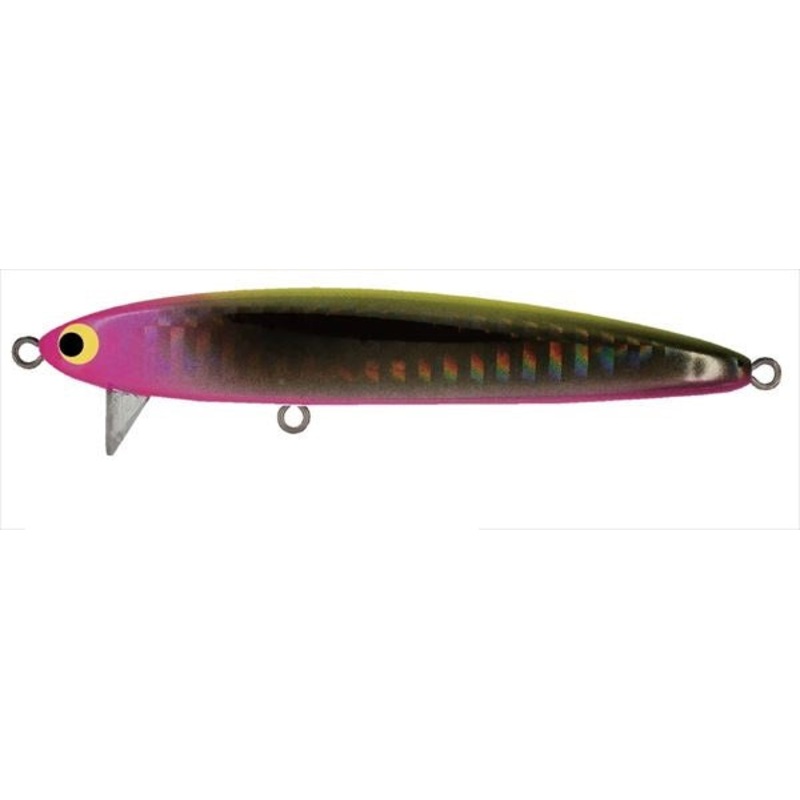 Pozi Drive Garage Seabass Lure Sweefish 88F #06 Black Crown