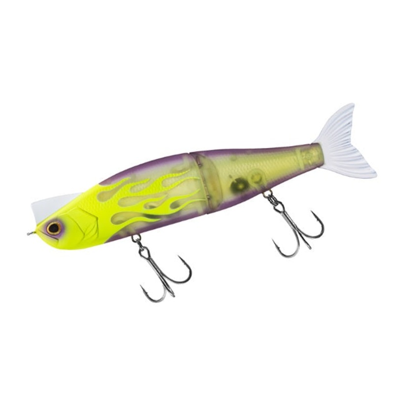 Daiwa SeaBass Lure Morethan Lazy Facie J 100F Chart Fire CLure Purple Sand