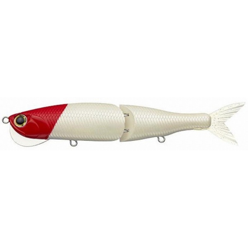 Evergreen Seabass Lure Sea Drive #857 Red Head Solid Pearl