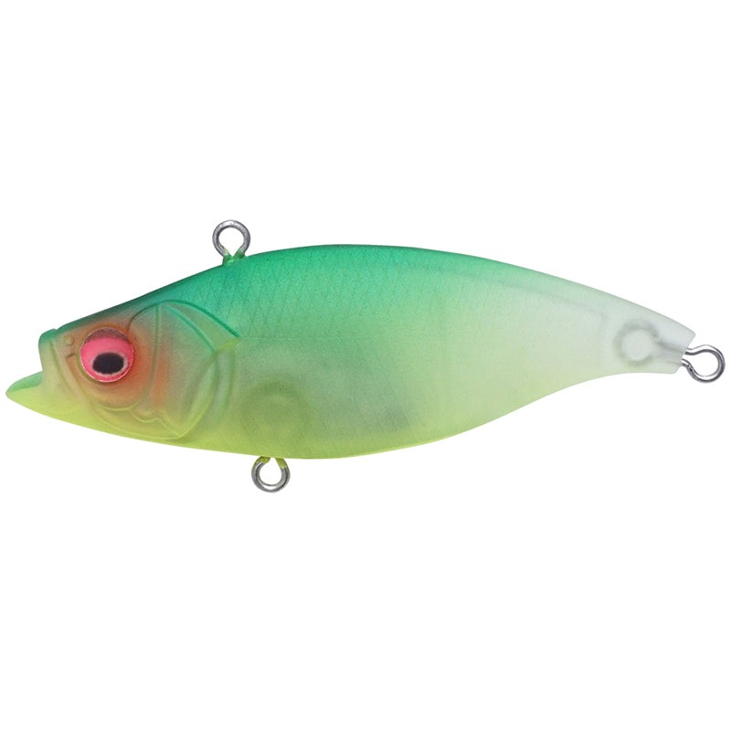 Megabass HW Cut Vib 55 Heavy Weight See-through Matte Lime