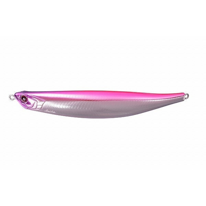 O.S.P Seabass Lure Bent Minnow 130F SW Plated Pink Bag H19
