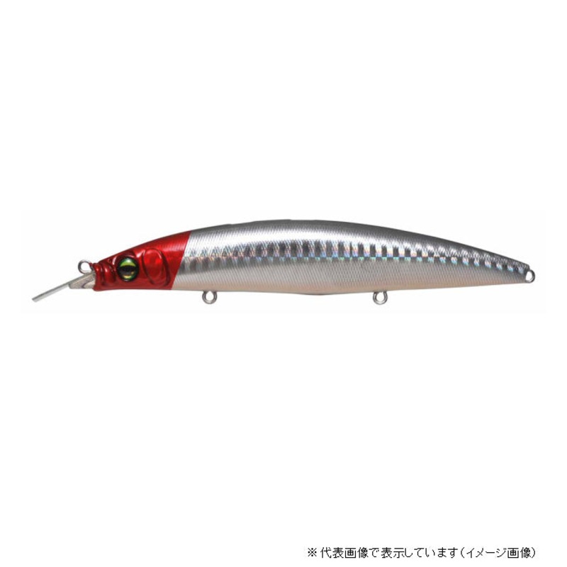 Megabass Seabass Lure Zonk 120 SW GG Red head