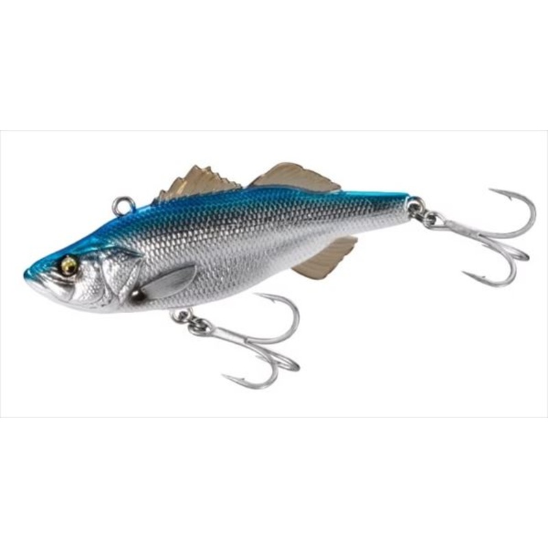 Shimano SeaBass Lure XL-V07W Shimano x Kaiyodo Strike Fantasy Maru Suzuki 70ES 005 Metallic Blue