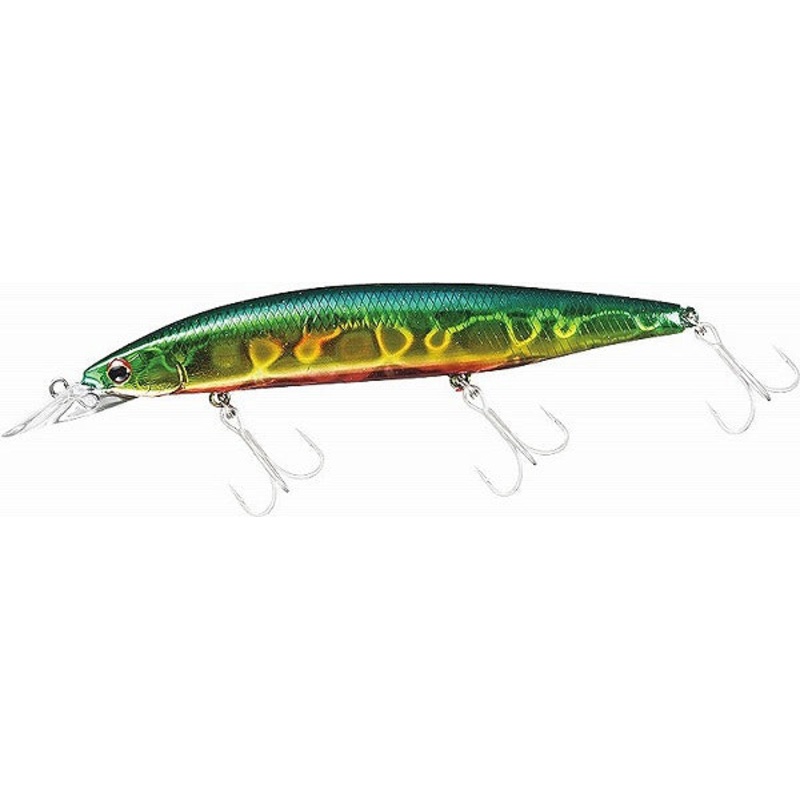 Daiwa Flat Junkie Hirame Hunter Z 120S Green Gold Red Berry