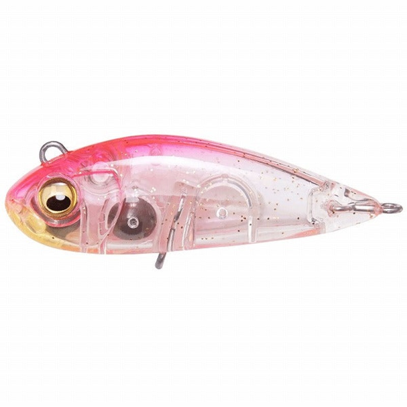 Megabass Husky Clear Pink Head G Glitter