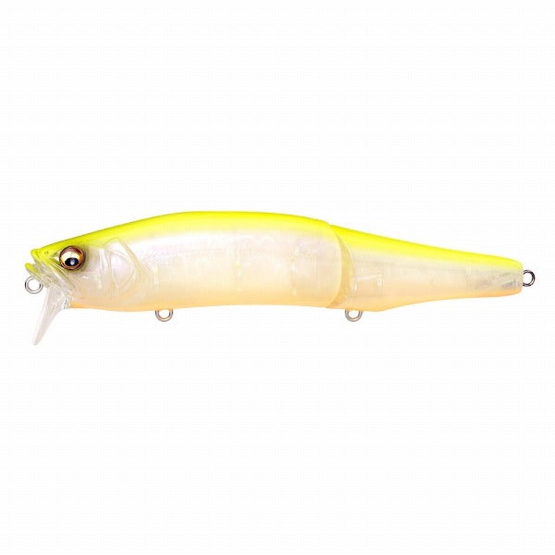 Megabass Seabass Lure Gorham 147F SW GP Ghost Chart Back