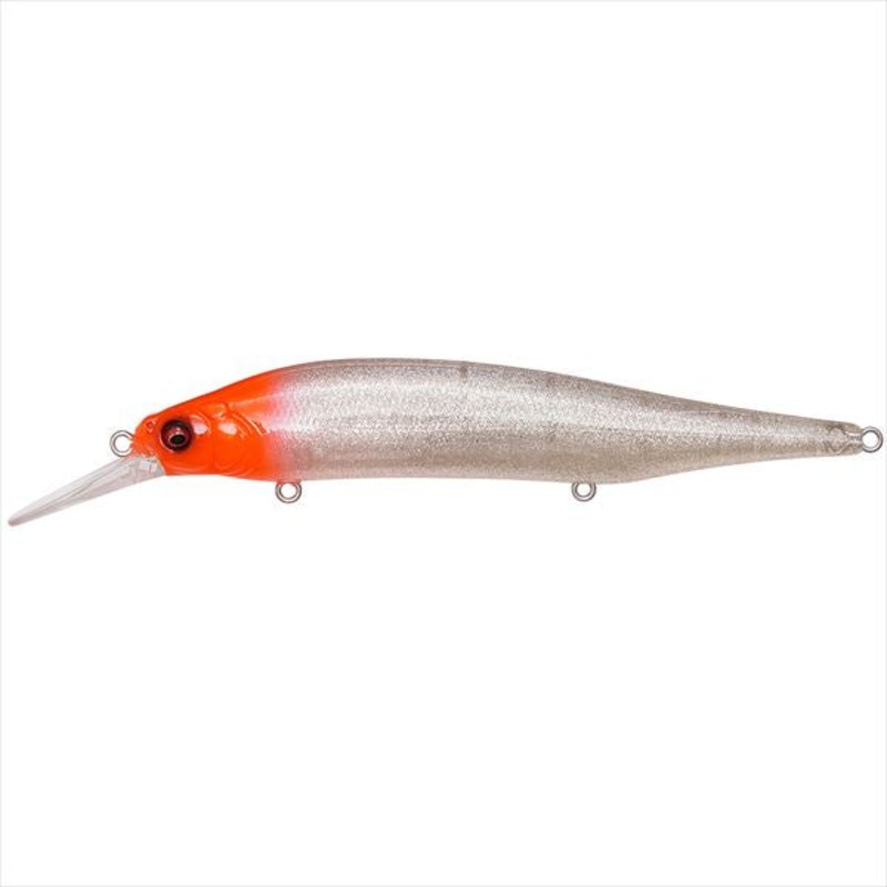 Megabass Seabass Lure X-80 Magnum Plus1GLX Shiny Red Head